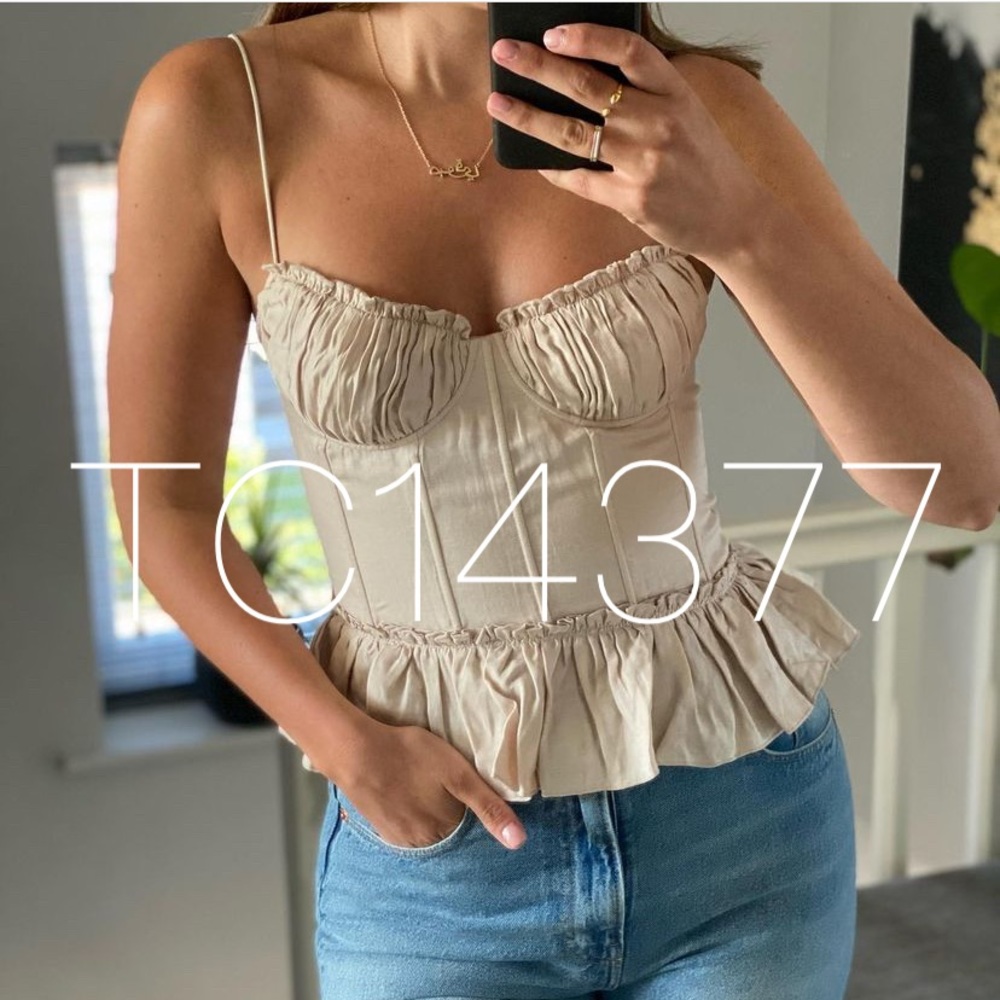 H&M BROCK COLLECTION NWT Corset Style Top - Picture 8 of 16